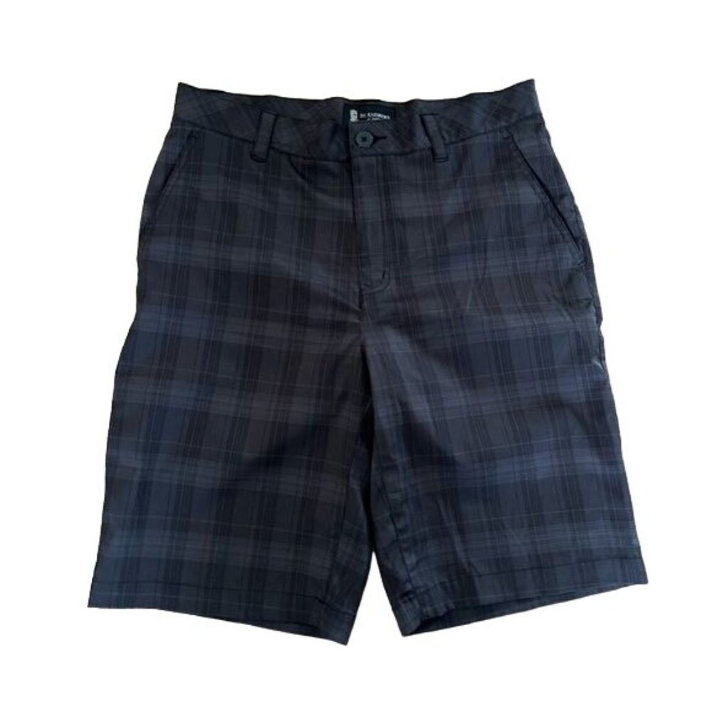 St. Andrews of Scotland Gray Plaid Men’s Shorts, Sz 32